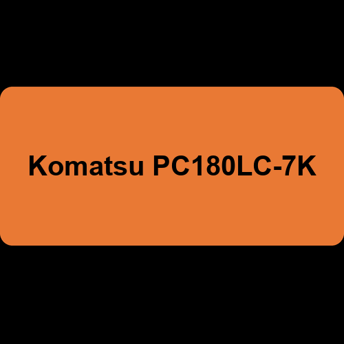 Komatsu PC180LC-7K